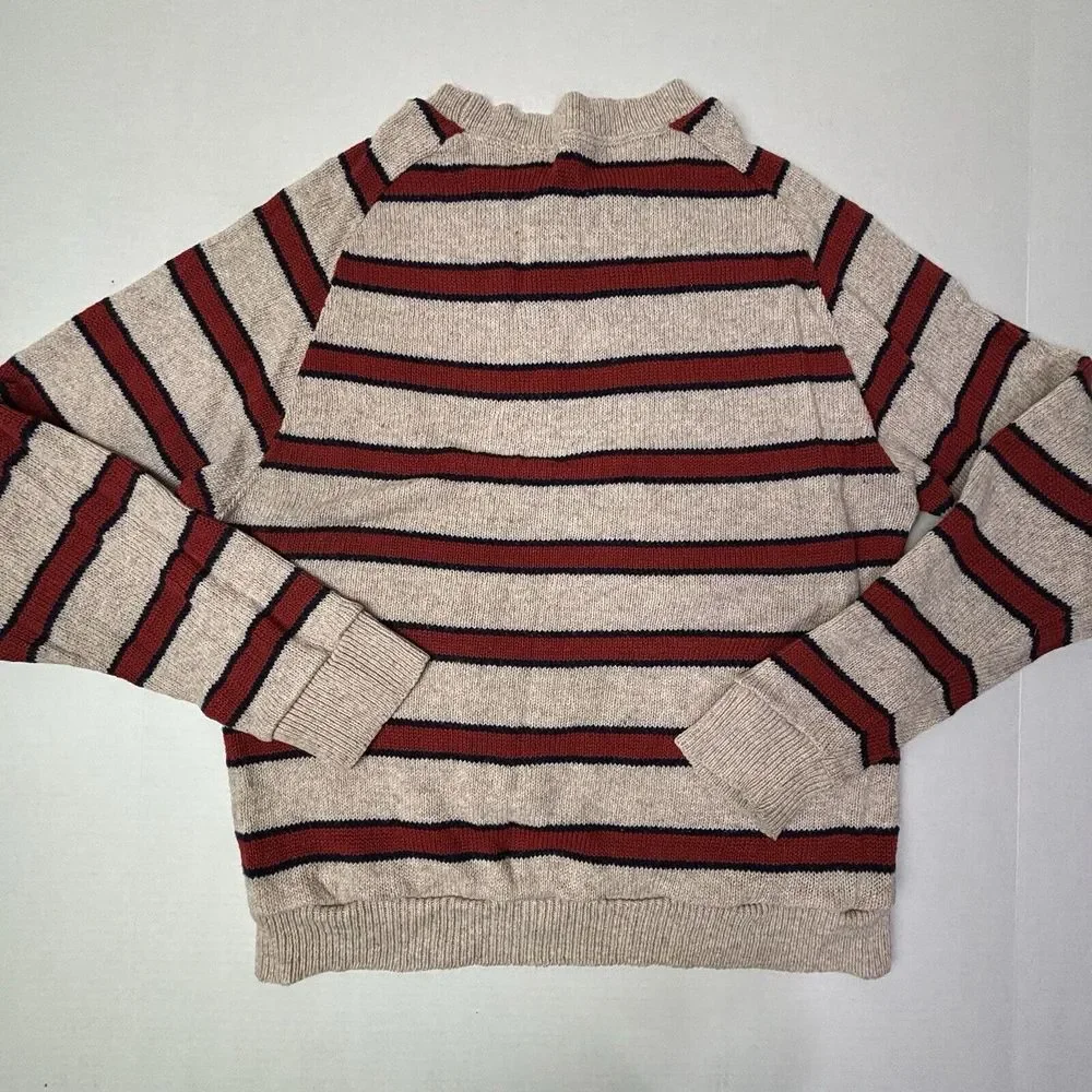 VTG 60s Lord‎ Clayton Sweater Mens Small Wool Blend Striped GUC